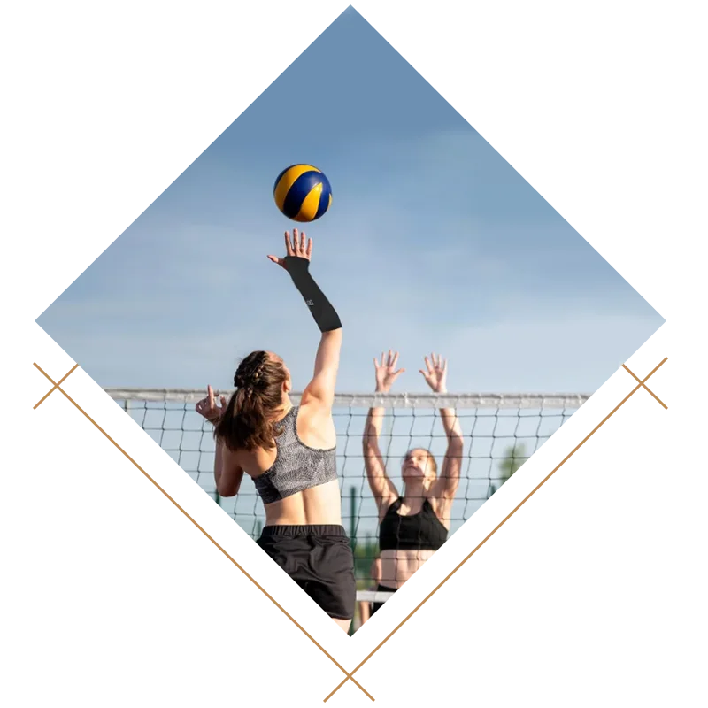 Equipamento de voleibol
