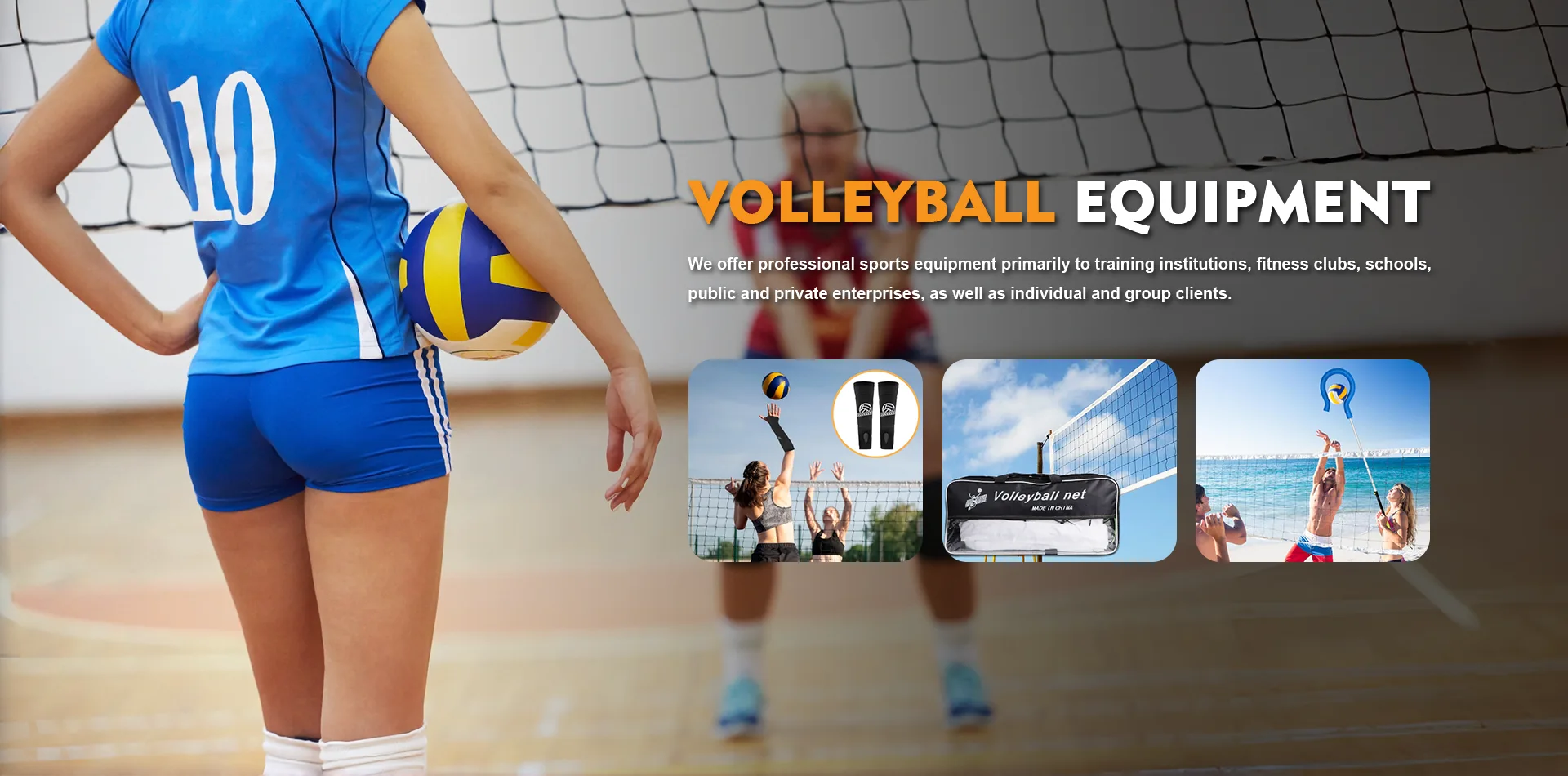 Fornecedor de equipamentos de voleibol