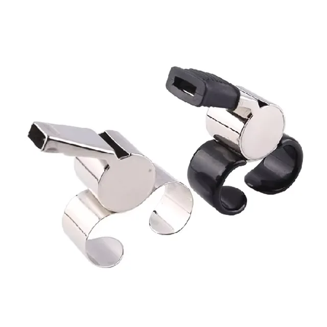 Apitos de árbitro de dedo de metal